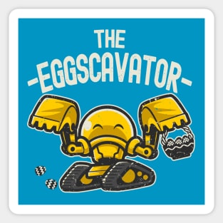The EggsCavator Sticker